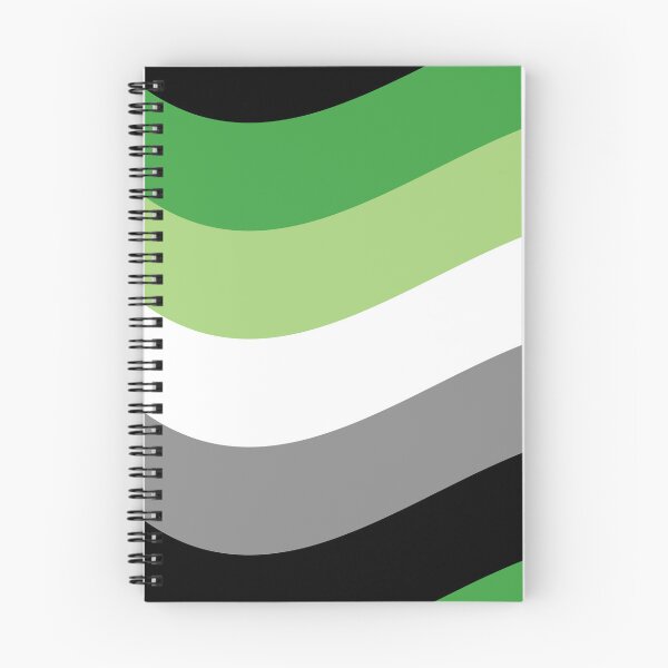Item preview, Aro Pride Flag (Wavy) designed and sold by asexualmemes.