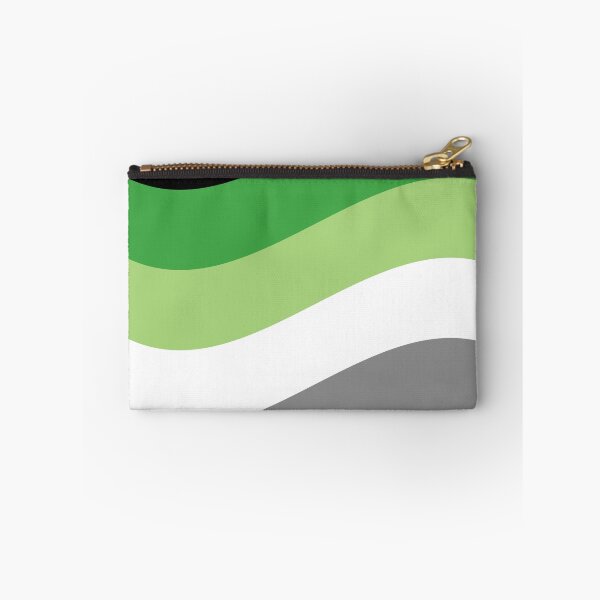 Item preview, Aro Pride Flag (Wavy) designed and sold by asexualmemes.