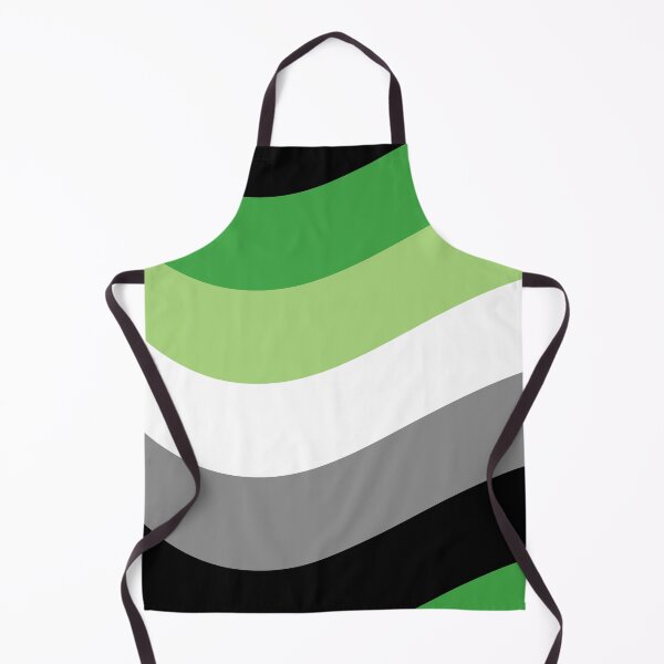 Item preview, Aro Pride Flag (Wavy) designed and sold by asexualmemes.