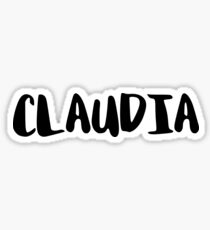 Claudia Sticker