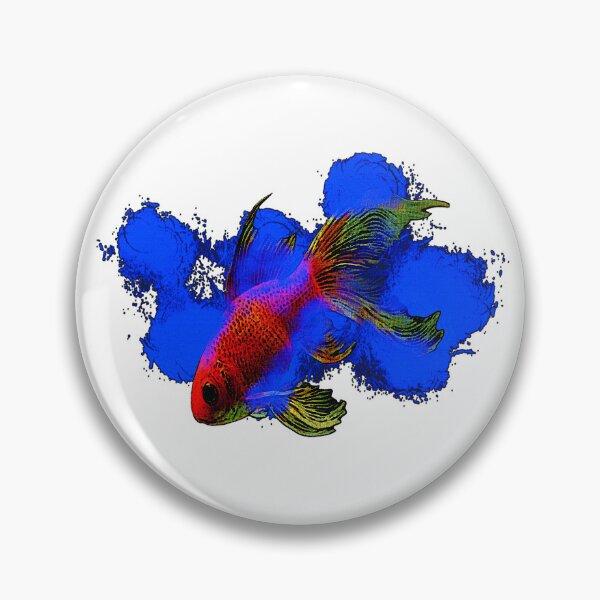Item preview, veiltail goldfish canvas structure, aquatic animals, fish designs for woman designed and sold by Kirei-Lily.