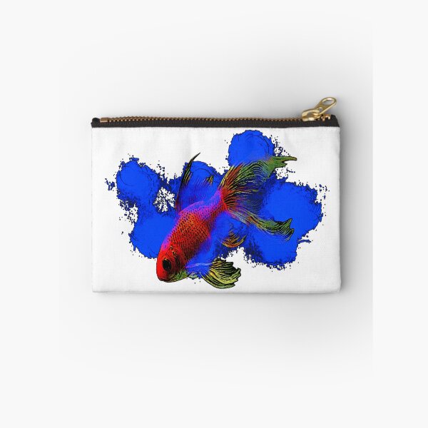 Item preview, veiltail goldfish canvas structure, aquatic animals, fish designs for woman designed and sold by Kirei-Lily.