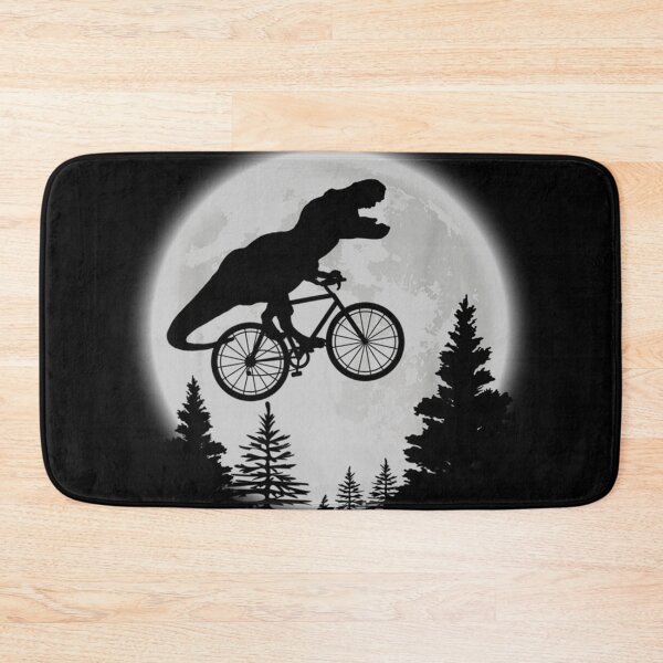 Item preview, T-Rex Cycling Moon Bike Dinosaur Riding Bicycle Funny Biking Classic  designed and sold by sitherbakios1.