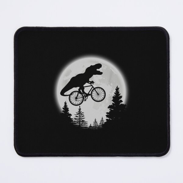 Item preview, T-Rex Cycling Moon Bike Dinosaur Riding Bicycle Funny Biking Classic  designed and sold by sitherbakios1.