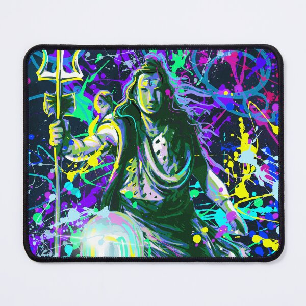 Item preview, Colourful Abstract Graffiti Painting of Shiva Linga designed and sold by gargeesuresh.