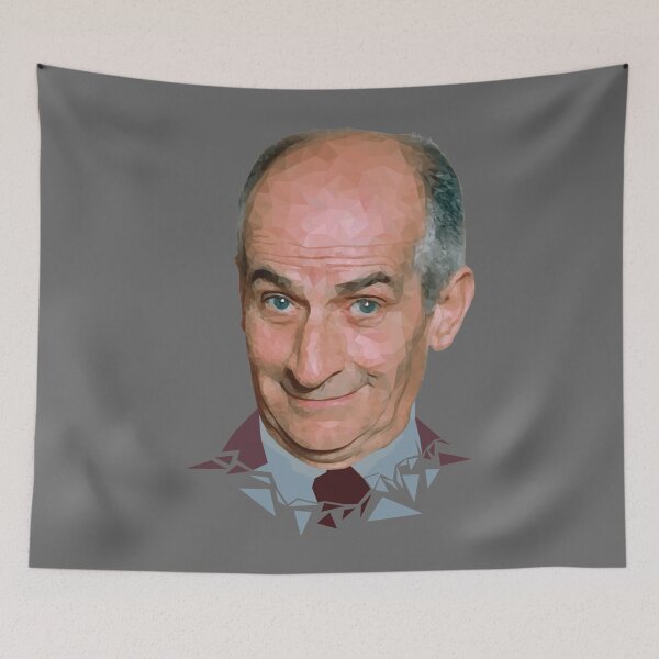 Item preview, Louis de Funes Mosaic Portrait Design Classic designed and sold by OpalBartell.