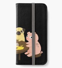 Hoppla. iPhone Flip-Case/Hülle/Klebefolie