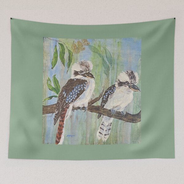 Item preview, Kookaburra Mates Watching the World Go By designed and sold by pohlma.