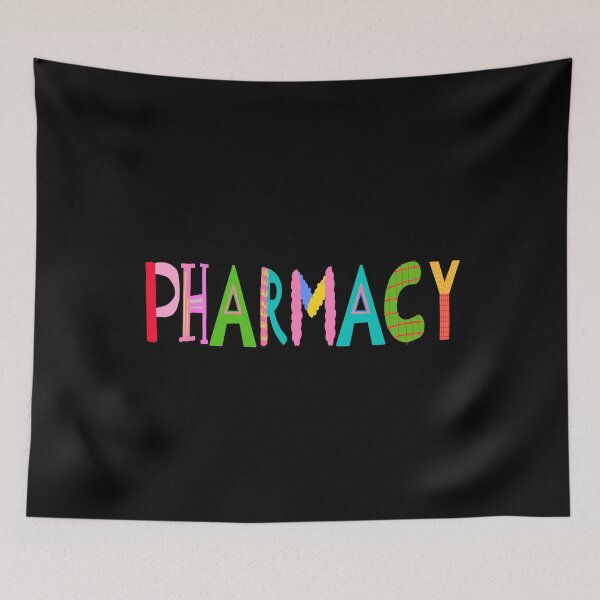 Item preview, Colorful Pharmacy Lettering  designed and sold by GR-ART.