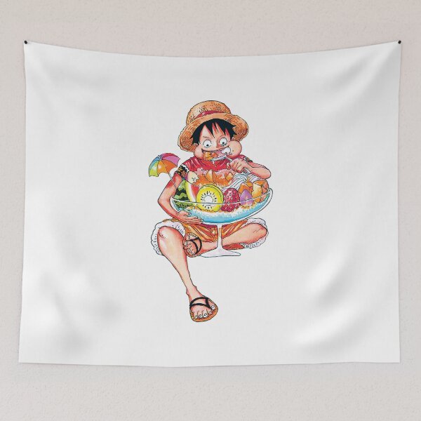 Item preview, Cartoon Monkey D Luffy Art designed and sold by Milkygmail.