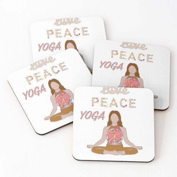 Item preview, Love Peace Yoga designed and sold by Umerchatha444.