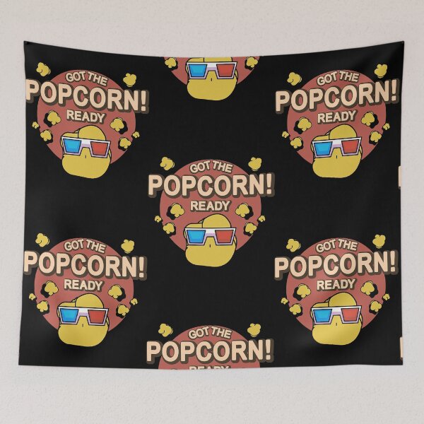 Item preview, Got The Popcorn Ready 3D Vintage Style  designed and sold by MeganLuca81830.