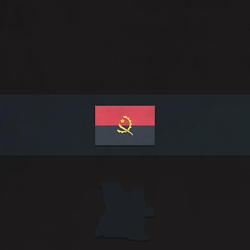 Artwork thumbnail, Angola by FlatFlags