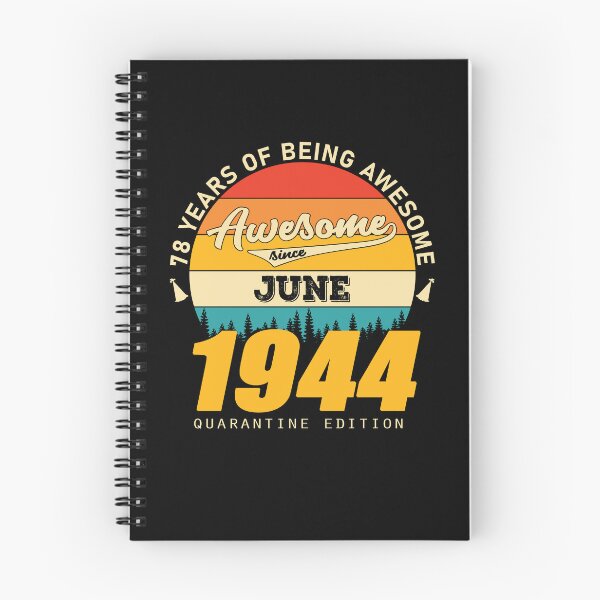 Item preview, 1944 Quarantine Edition June 78 Years Of Being Awesome designed and sold by BoriJanis.