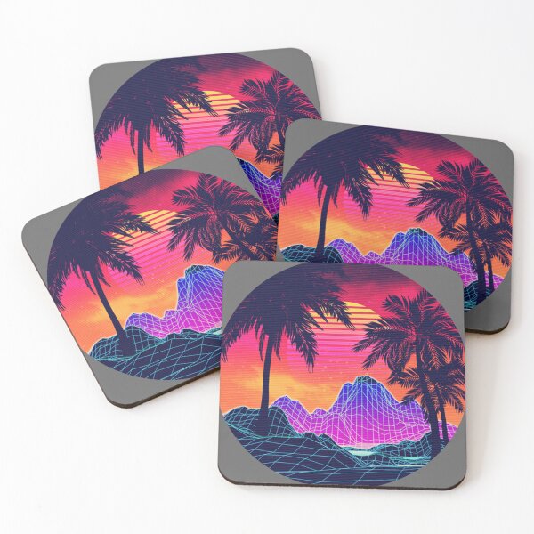 Item preview, 80s Vaprwave rocks and palm trees design Classic designed and sold by VictorKoelpin.