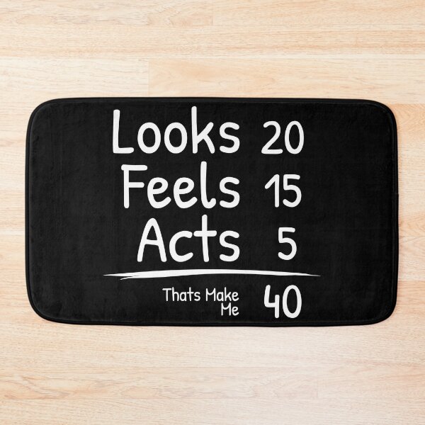 Item preview, funny 40th birthday quotes design designed and sold by itsRIS-store.