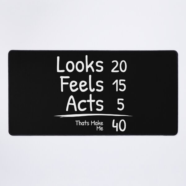 Item preview, funny 40th birthday quotes design designed and sold by itsRIS-store.