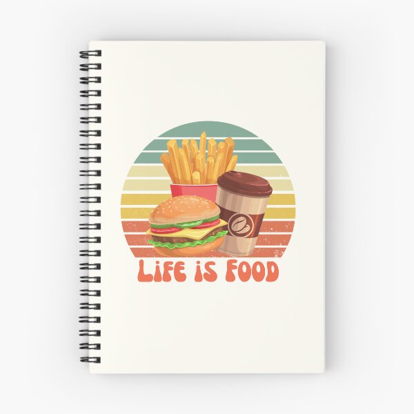 Item preview, Life Is Food | Burgers Fries And Coffee designed and sold by SpeakLifeHQ.