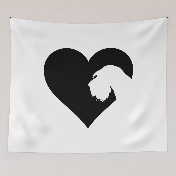 Item preview, The Heart of the Giant Schnauzer Lover designed and sold by More Cute Dogs.