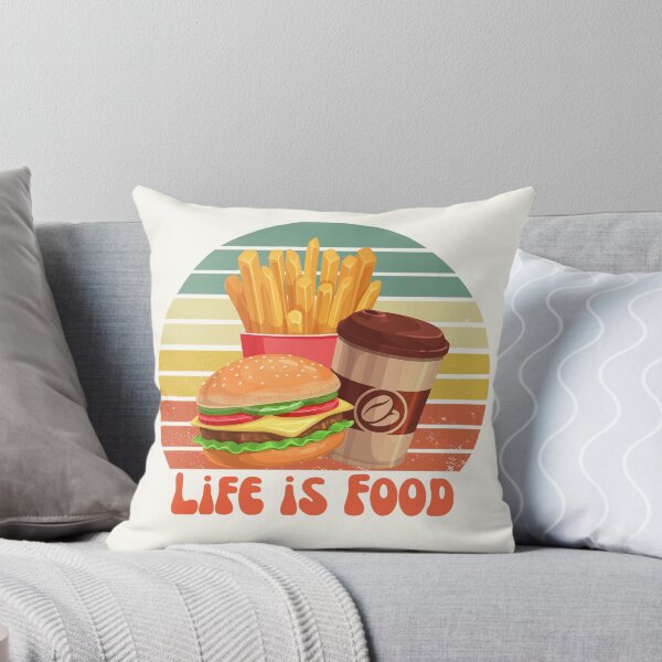Item preview, Life Is Food | Burgers Fries And Coffee designed and sold by SpeakLifeHQ.