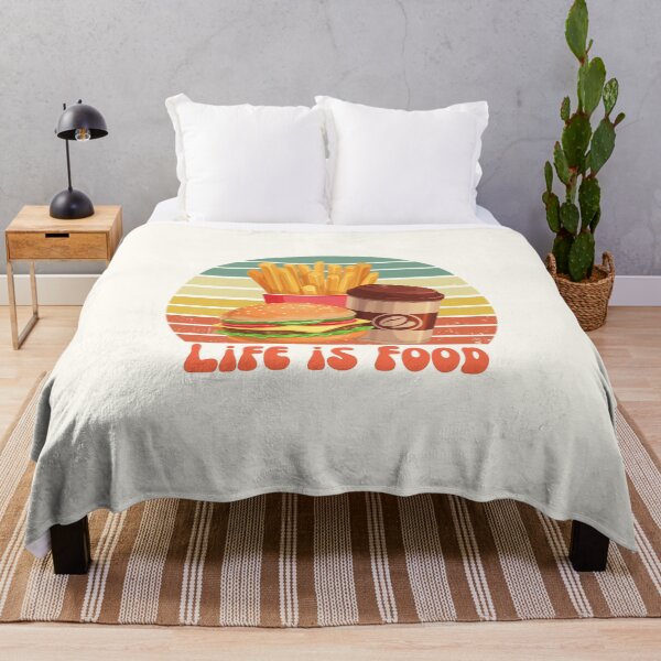 Item preview, Life Is Food | Burgers Fries And Coffee designed and sold by SpeakLifeHQ.