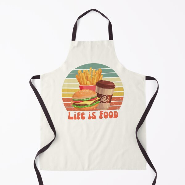 Item preview, Life Is Food | Burgers Fries And Coffee designed and sold by SpeakLifeHQ.
