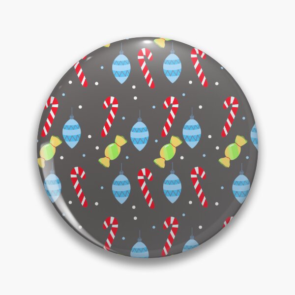 Item preview, Gray Candy Cane Circle Print  designed and sold by edwinvisuals.