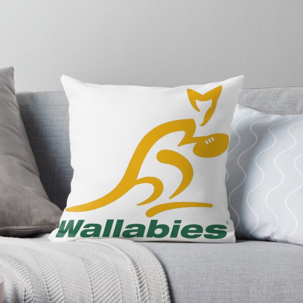 Wallabies Throw Pillow