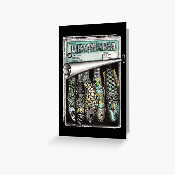 Item preview, Gourmet sardines designed and sold by Jenny Wood.