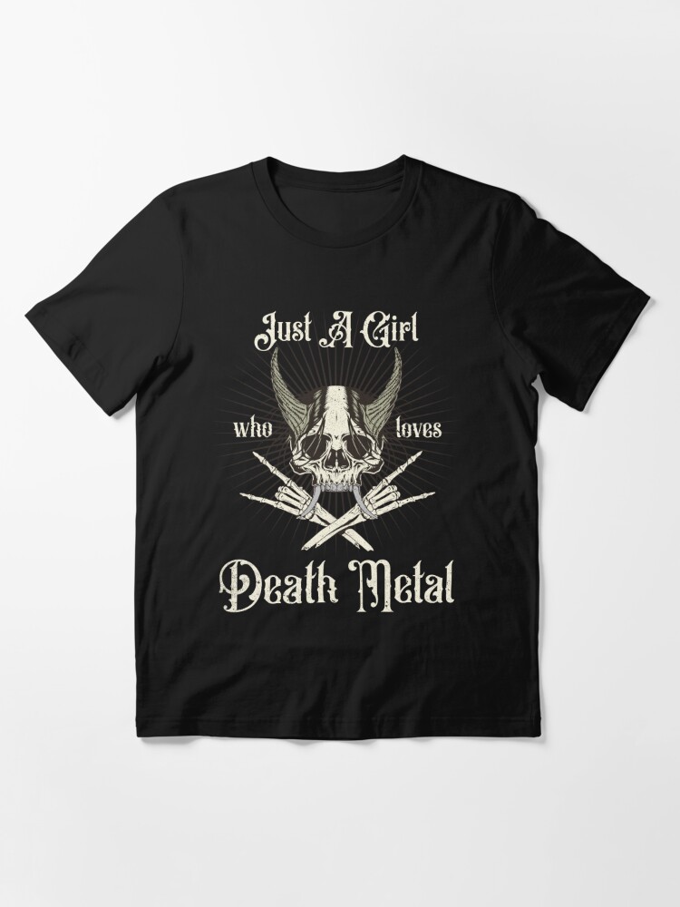 Supernatural Merchandise Just A Girl Who Loves Death Metal T-Shirt