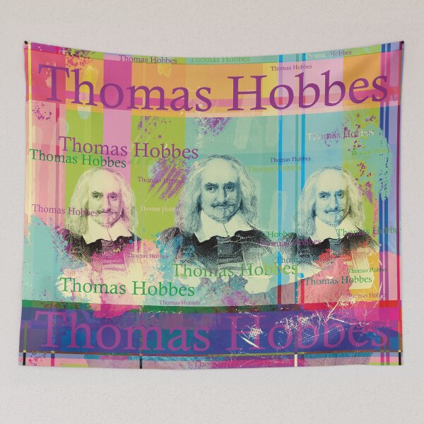 Item preview, Thomas Hobbes, famous English philosopher designed and sold by Mauswohn.