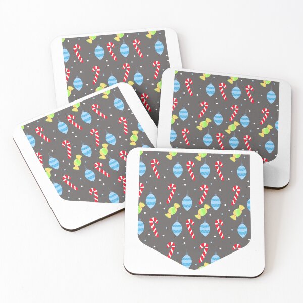Item preview, Gray Candy Cane Pocket Print designed and sold by edwinvisuals.