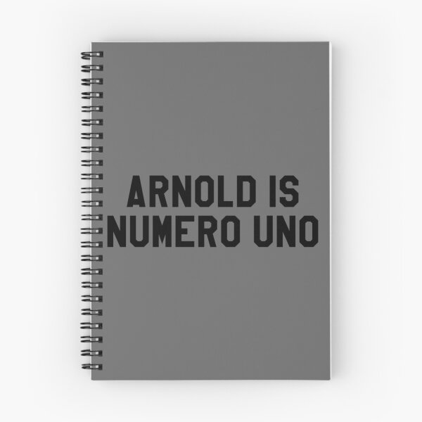 Item preview, Arnold Is Numero Uno designed and sold by phneMarieGodwin.