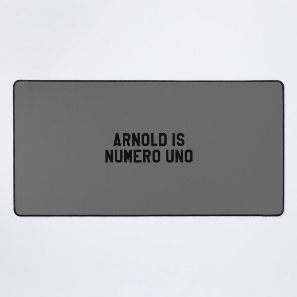 Item preview, Arnold Is Numero Uno designed and sold by phneMarieGodwin.