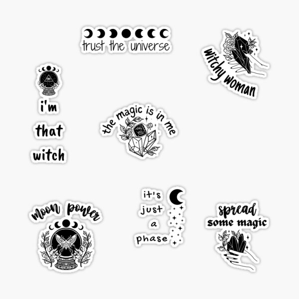 Spiritual witch sticker – Big Moods