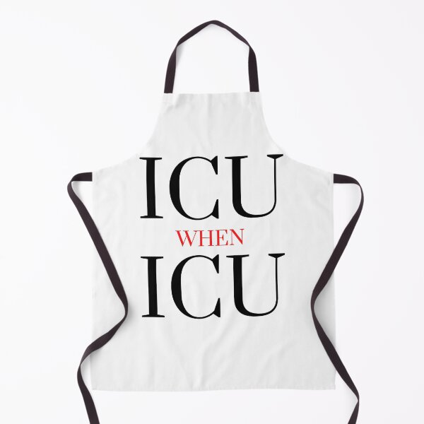 Item preview, ICU WHEN ICU (I SEE YOU WHEN I SEE YOU) designed and sold by RobbiesMusic.