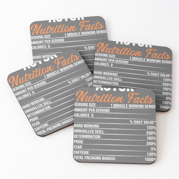 Item preview, Actor Nutrition Facts Funny Gift ideas Classic designed and sold by CamdenSipes00.
