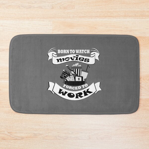 Item preview, love movies & cinema ,hate work Essential designed and sold by OpalBartell.