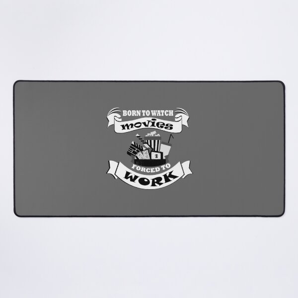 Item preview, love movies & cinema ,hate work Essential designed and sold by OpalBartell.