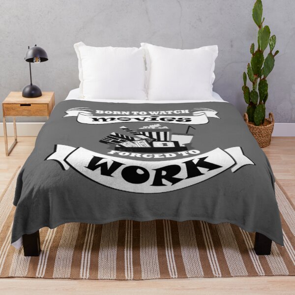 Item preview, love movies & cinema ,hate work Essential designed and sold by OpalBartell.