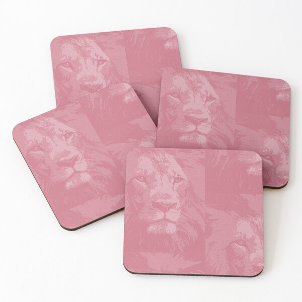 Item preview, Pink Lion Face Head designed and sold by GR-ART.
