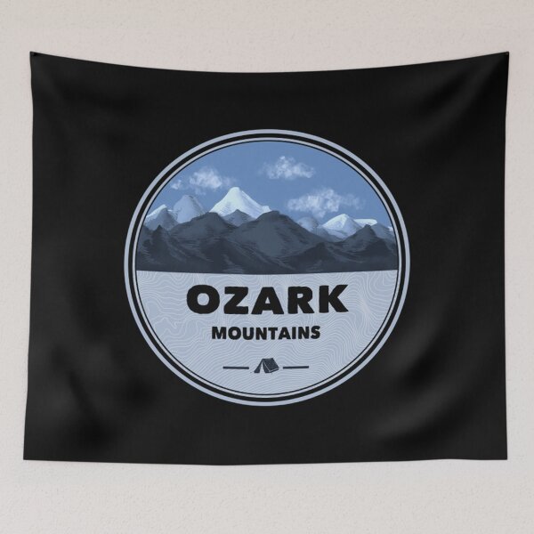 Item preview, Ozarks T-ShirtOzark Mountains Camping designed and sold by NagaIchikawa.