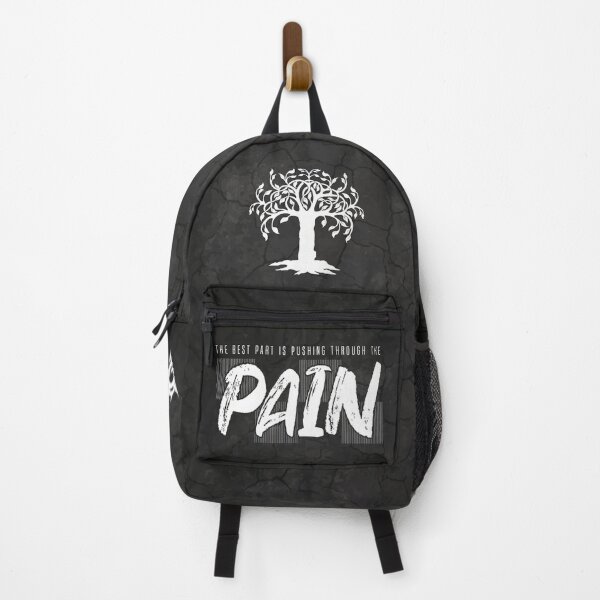 Item preview, THE BEST PART IS PUSHING THROUGH THE PAIN for all motivation designed and sold by TheLuckyShirts.