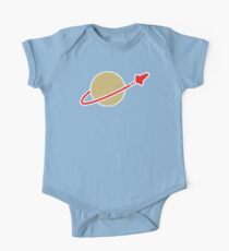 Retro Lego Space Logo One Piece - Short Sleeve