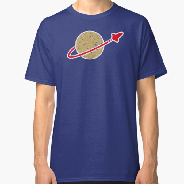 Retro Lego Space Logo Classic T-Shirt