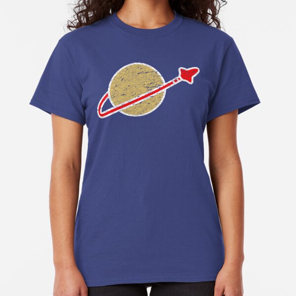 Retro Lego Space Logo Classic T-Shirt