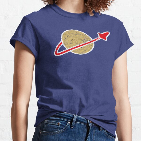 Retro Lego Space Logo Classic T-Shirt