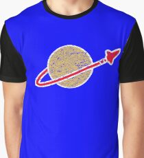 Retro Lego Space Logo Graphic T-Shirt