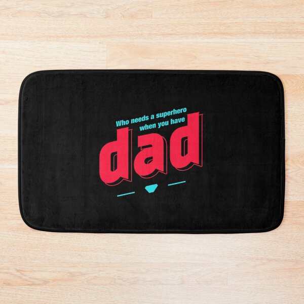 Item preview, Who Needs A Superhero When You Have Dad Sticker designed and sold by addeoovrteqt.