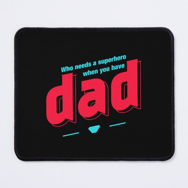 Item preview, Who Needs A Superhero When You Have Dad Sticker designed and sold by addeoovrteqt.